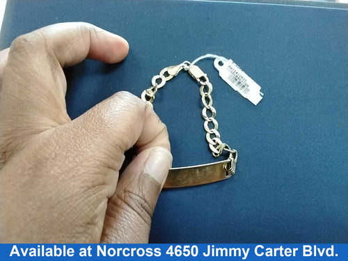 ID Bracelet - Yellow Gold 14k (.585) 11 grams 8 inch
