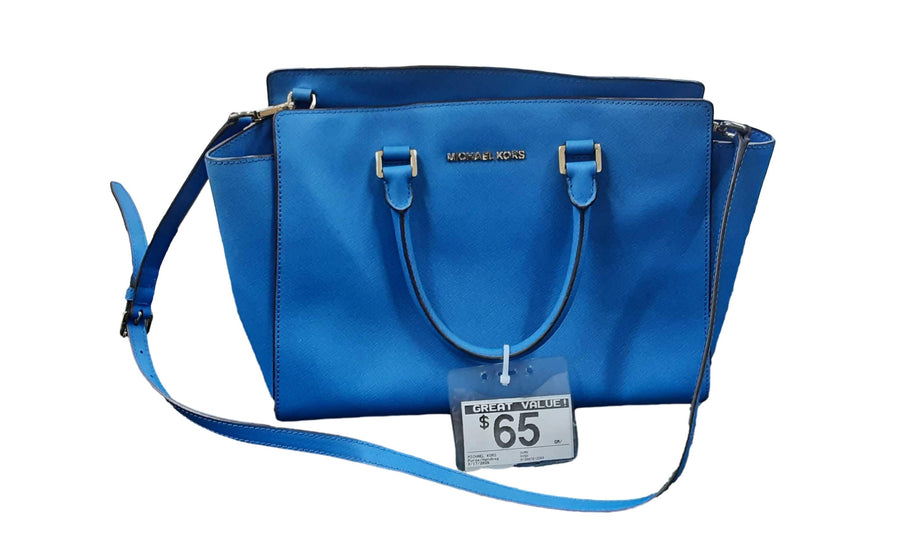 Michael Kors Blue Purse / Handbag