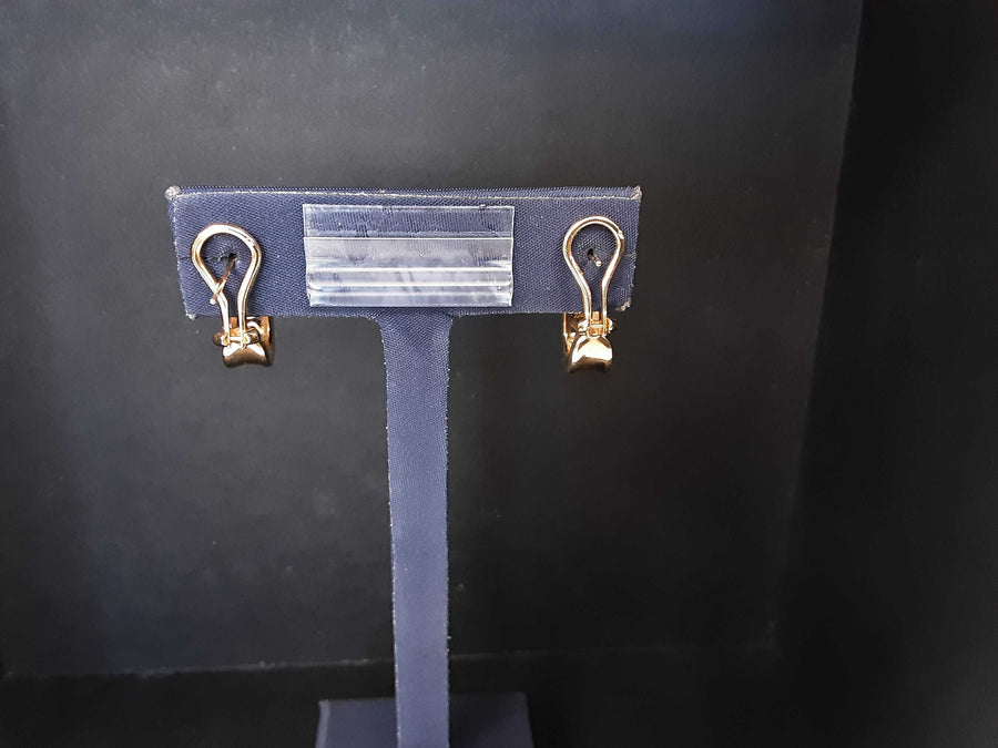 Earrings - Yellow Gold 14k (.585) 9.2 grams