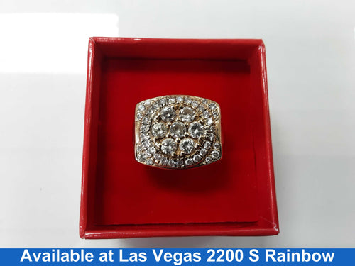 Men's Ring - Yellow Gold 14k (.585) 15.7 grams Size 20