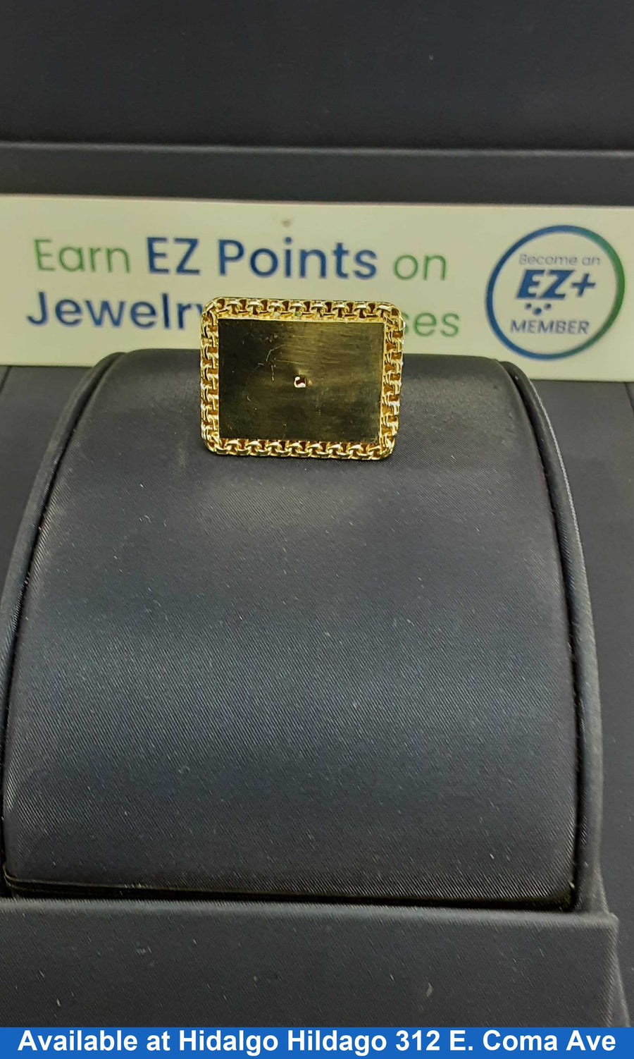 Men's Ring - Yellow Gold 10k (.417) 9.9 grams Size 11