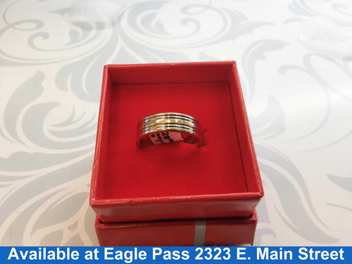 Ring - Wedding Band - Yellow Gold 14k (.585) 7.5 grams Size 9