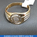 Men's Ring - Yellow Gold 14k (.585) 3.5 grams Size 12
