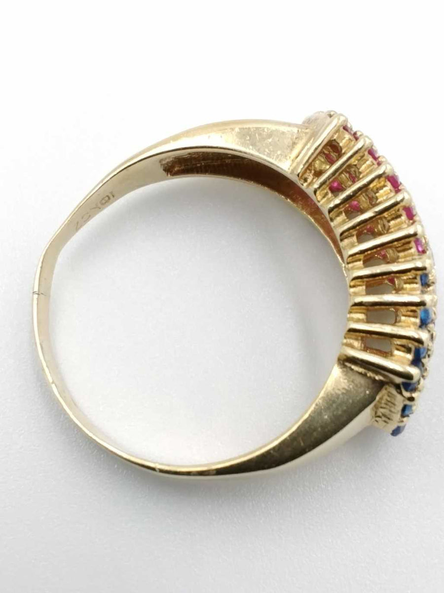 Women's Ring - Yellow Gold 10k (.417) 4 grams Size 9
