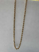 Rope Chain - Yellow Gold 10k (.417) 12.3 grams 18 inch
