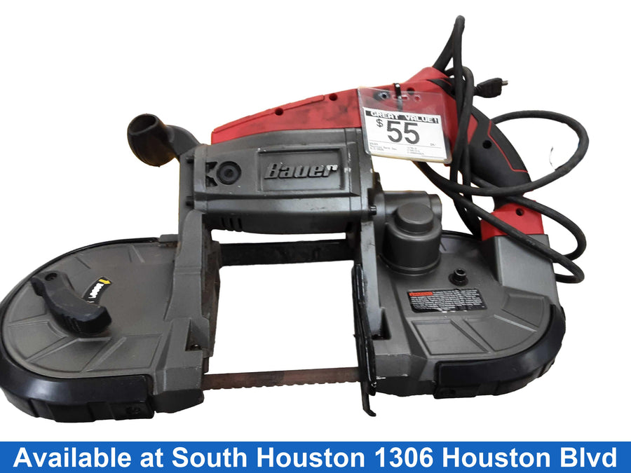 Bauer 1678e-b Red Corded Band Saw