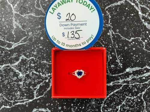Women's Ring - Yellow Gold 10k (.417) 1.2 grams Size 10
