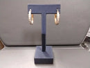 Bangle Earring Yellow Gold 10k (.417) 5 grams