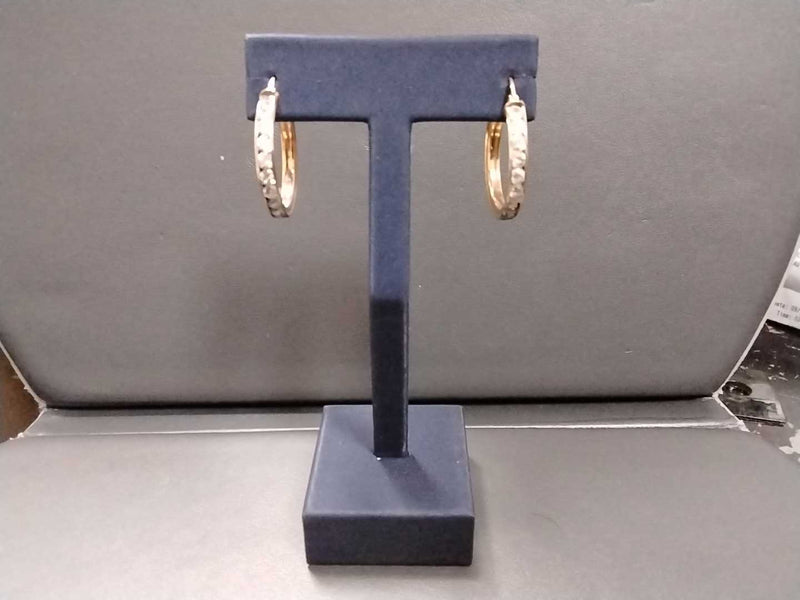 Bangle Earring Yellow Gold 10k (.417) 5 grams
