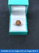 Women's Ring - Solitaire - Yellow Gold 10k (.417) 3.4 grams Size 20