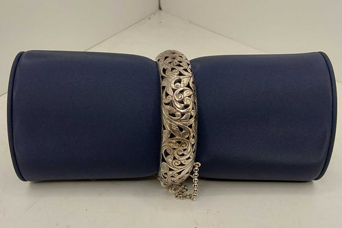 Bangle Bracelet - Silver 56.18 grams 8 inch
