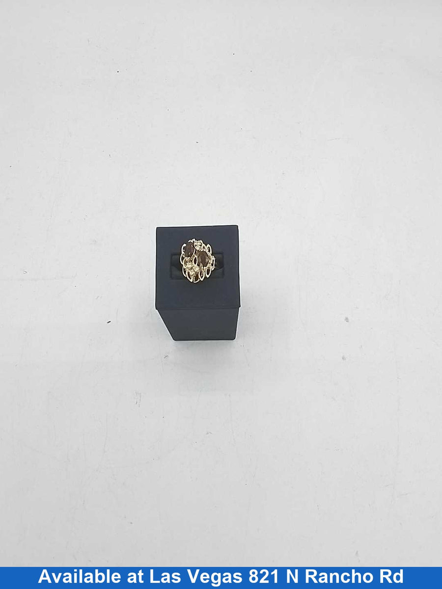 Women's Ring - Yellow Gold 14k (.585) 6.3 grams Size 8