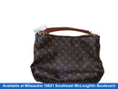 Louis Vuitton Sully Mm Beige / Tan Purse / Handbag