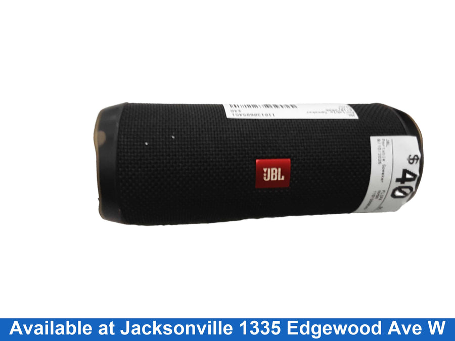 Jbl Flip4 Black Portable Speaker