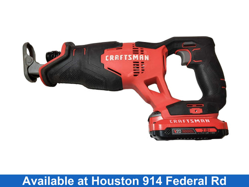 Craftsman Cmcs300 Red Cordless Reciprocating Saw