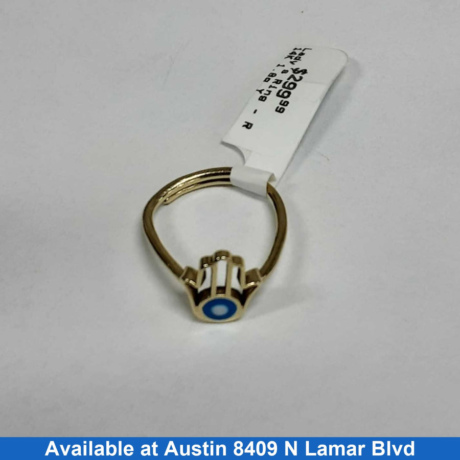 Women's Ring - Yellow Gold 14k (.585) 1.8 grams Size 8.5