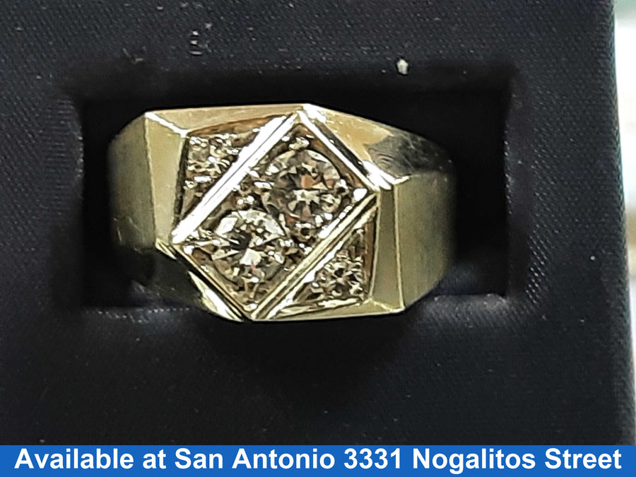 Men's Ring - White Gold 14k (.585) 11.7 grams Size 20
