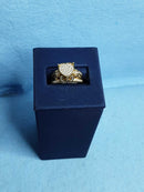 Women's Ring - Yellow Gold 10k (.417) 5.7 grams Size 7.5