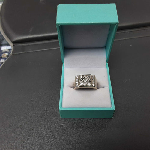 Men's Ring - Yellow Gold 14k (.585) 12.1 grams Size 7.5