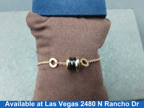 Cable Bracelet - Rose Gold 18k (.750) 6.8 grams 7 inch