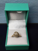 Women's Ring - Yellow Gold 14k (.585) 3 grams Size 8.5