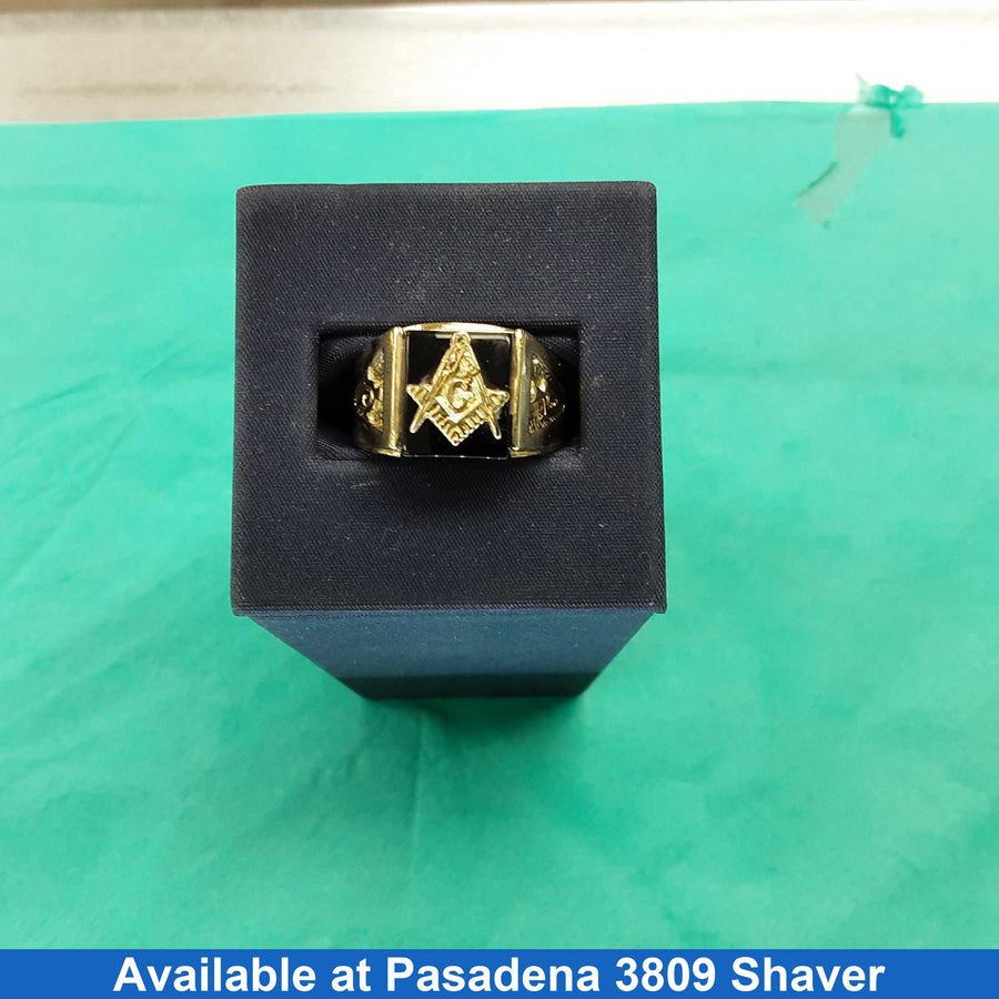 Men's Ring - Yellow Gold 10k (.417) 5.7 grams Size 10