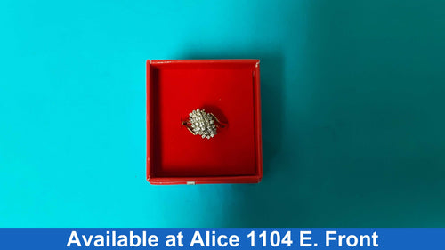 Women's Ring - Yellow Gold 10k (.417) 4.1 grams Size 9.5