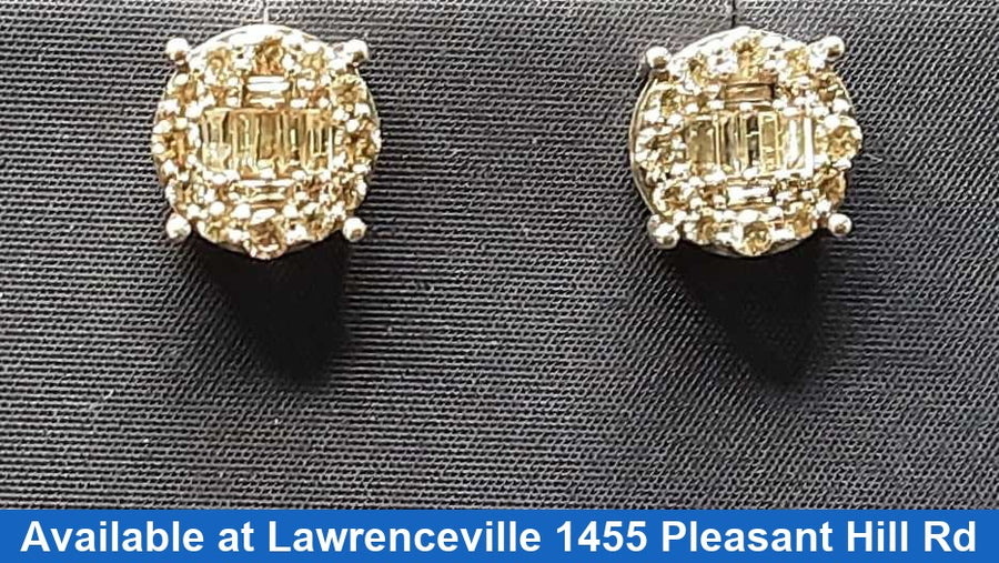 Earrings - White Gold 10k (.417) 3 grams
