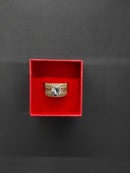 Ring - Engagement Set - Yellow Gold 10k (.417) 5.8 grams Size 7