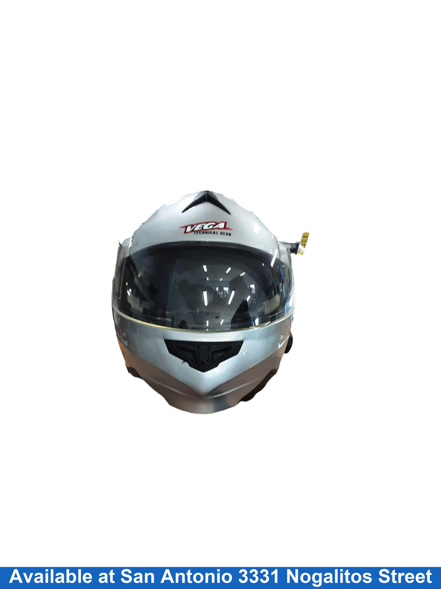 Vega Summit 3.0 Silver Helmet