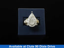 Women's Ring - Yellow Gold 10k (.417) 11.3 grams Size 7.5