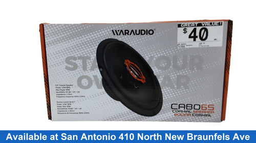 War Audio Cabo 65 Orange Portable Speaker