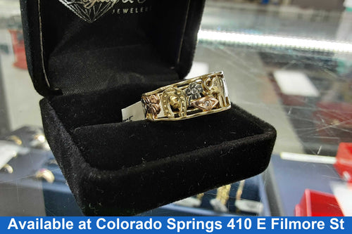 Women's Ring - Yellow Gold 14k (.585) 6.1 grams Size 8.5