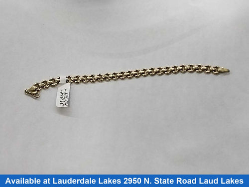 Bracelet - Yellow Gold 14k (.585) 7.2 grams 7 inch