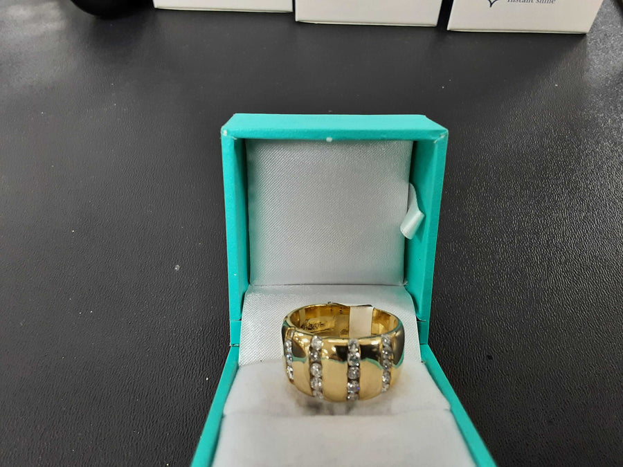 Men's Ring - Yellow Gold 14k (.585) 16 grams Size 11