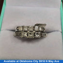 Ring - Engagement Set - White Gold 10k (.417) 6.2 grams Size 20