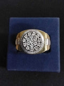 Men's Ring - Yellow Gold 10k (.417) 8.3 grams Size 20