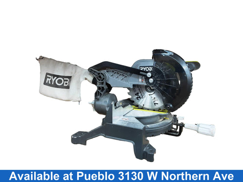 Ryobi Ts1144 Green Corded Slide Saw