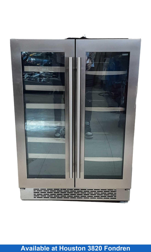 Zephyr Prwb24c32ag Black Compact Refrigerator