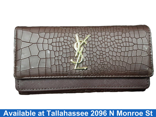 Yanesaintlaw Brown Wallet