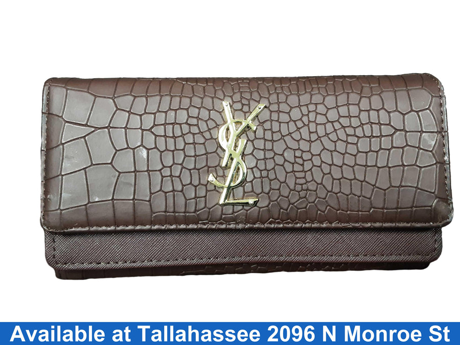 Yanesaintlaw Brown Wallet
