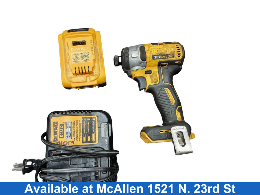 Dewalt Dcf887 Yellow Cordless Impact Drill