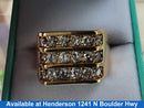 Men's Ring - Yellow Gold 14k (.585) 12.3 grams Size 20
