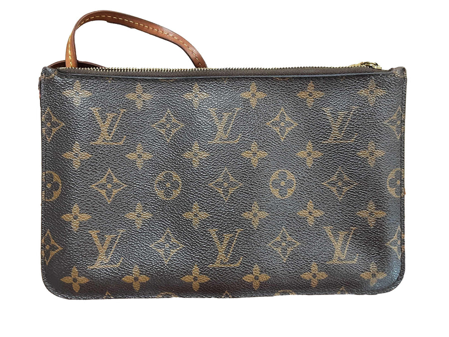 Louis Vuitton Monogram Pouch Brown