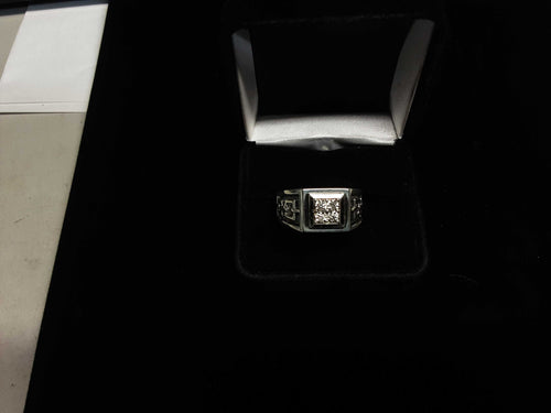 Men's Ring - Silver 16 grams Size 10