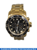 Invicta 0072 Gold Regular Watch