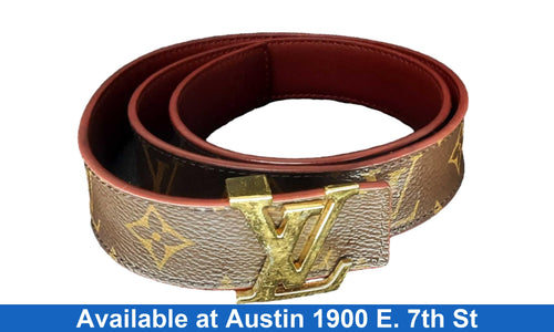 Louisvuitton Lv Initiales 30 Mm Reversible Belt Multi-color Belt / Buckle