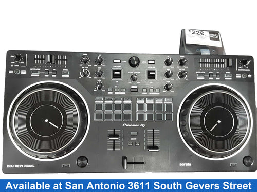 Pioneer Dj Ddj-rev1 Black DJ Turntable