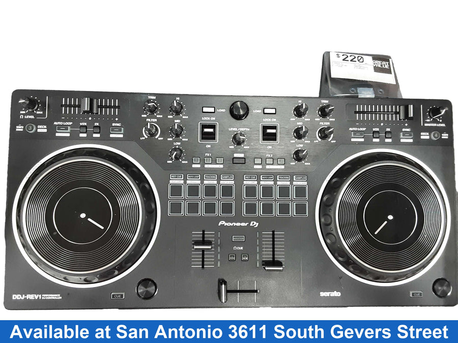 Pioneer Dj Ddj-rev1 Black DJ Turntable