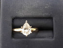 Women's Ring - Solitaire - Yellow Gold 10k (.417) 1.9 grams Size 7